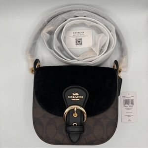 Coach Kleo Shoulder Bag 17 In Signature Canvas